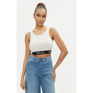 Tricou dama - 303878177 - Modal/Bumbac/Elastan - Bej - Bej imagine
