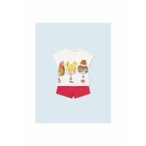 Compleu copii - 52660 - Bumbac - Roz/Alb imagine