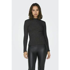 Pulover din amestec de bumbac organic - Negru imagine