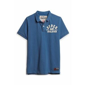 Tricou polo Vintage Athletic - Albastru imagine