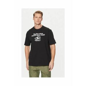 Tricou din bumbac cu imprimeu cu text imagine