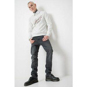 Bluza de trening cu imprimeu logo - Gri deschis melange imagine