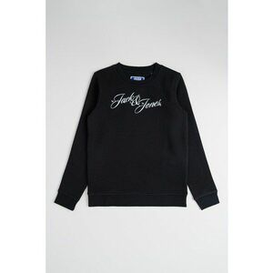 Bluza de trening cu imprimeu logo - Alb/Negru/Albastru deschis imagine