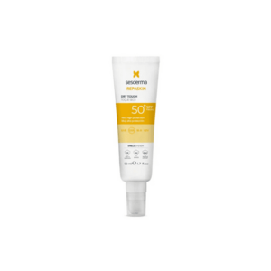 Protectie solara matifianta REPASKIN Dry Touch SPF50+ - absorbtie rapida - protectie UVA/UVB/IR - 50ml imagine