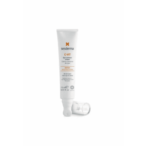 Crema pentru conturul ochilor C-VIT - actiune antioxidanta intensa - reduce cearcanele si edemul de sub ochi - formula cu Vitamina C - tehnologie Nanotech - 15ml imagine