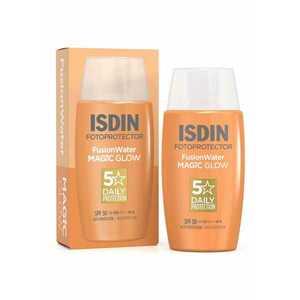 Crema iluminatoare cu protectie solara SPF50 PA++++ Fusion Water Magic Glow - 50 ml - imagine