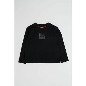 Bluza cu imprimeu logo - Negru imagine