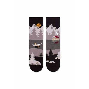 Sosete bumbac Arty Socks Peisaj Montan Gri imagine