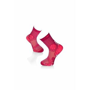 Sosete compresive pentru alergat Dark Pink imagine