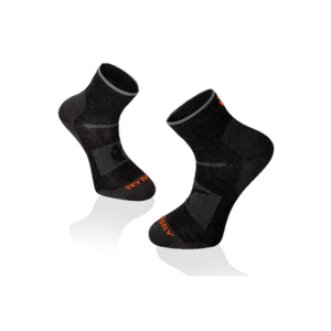 Sosete scurte pentru turism montan - LIGHT HIKING ANKLE SOCKS Antracit imagine
