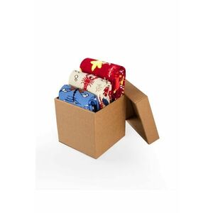 Set 3 perechi de sosete bumbac Fine Cotton Sealife Lobster - Libelula - Steluta de Mare imagine