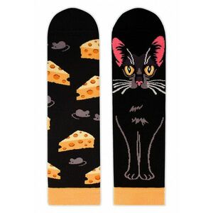 Sosete bumbac Cheese Cat imagine