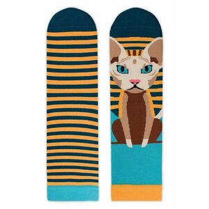 Sosete bumbac Funky Cat imagine