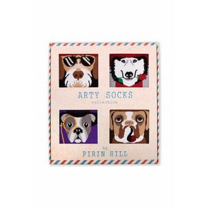 Sosete bumbac Dogs Box - 4 buc imagine