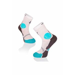 Sosete pentru tenis Fusion Alb -Multicolor imagine