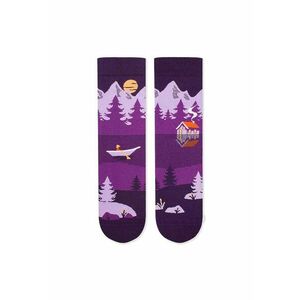 Sosete bumbac Arty Socks Peisaj Montan Violet imagine