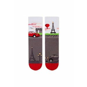 Sosete bumbac Arty Socks Paris Gri imagine