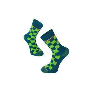Sosete bumbac Active Lifestyle Socks Squares Verde Petrol imagine