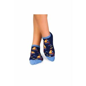Sosete scurte bumbac Fine Cotton Sealife Vaporase Albastru inchis imagine