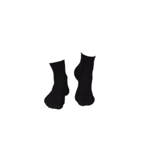 Sosete din in si bumbac LINEN SNEAKER SOCKS Negru imagine