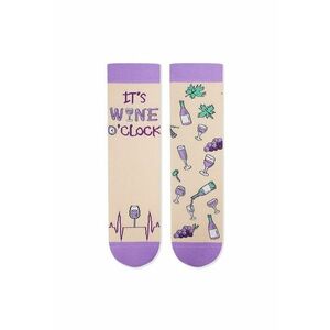 Sosete bumbac - Arty Socks WINERY Ecru imagine