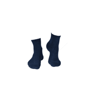Sosete din in si bumbac LINEN SNEAKER SOCKS Albastru inchis imagine