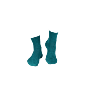Sosete din in si bumbac LINEN SNEAKER SOCKS Albastru petrol imagine