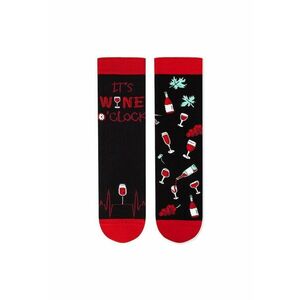 Sosete bumbac Arty Socks WINERY Black imagine