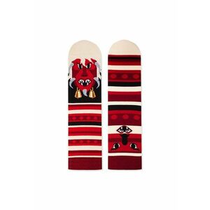 Sosete bumbac organic ARTY SOCKS Mask Bordo imagine