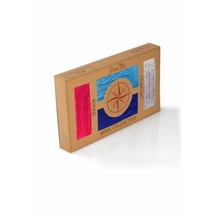 Merino box 4 albastru inchis - turquise - gri - roz imagine