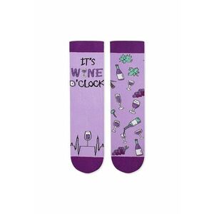 Sosete bumbac - Arty Socks WINERY Purple imagine