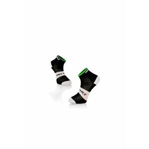 Sosete scurte pentru ciclism CYCLING ANKLE SOCKS Meryl® Skinlife Black-White imagine