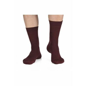 Sosete bumbac organic 98% COTTON RICH Bordeaux imagine