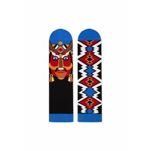 Sosete bumbac organic ARTY SOCKS Masca Negru imagine
