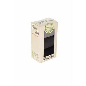 Sosete confortabile bambus Black & Grey Comfort Feet Box 3 buc. imagine