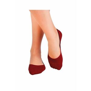 Sosete tip talpici SUPER INVISIBLE ORGANIC SOCKS x2 Bordeaux imagine