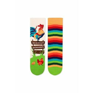 Sosete bumbac organic ARTY SOCKS Cocos VERDE imagine