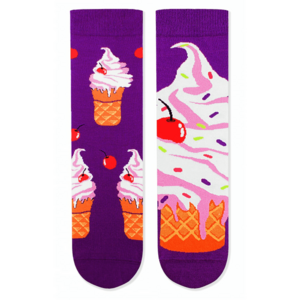 Sosete bumbac Cherry Ice Cream imagine