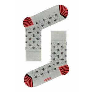 Sosete haioase cu model cranii - Happy 059 imagine