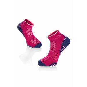 Sosete scurte pentru alergat din bumbac organic running ankle socks - 78674 - Multicolor imagine