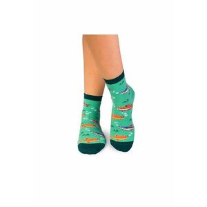 Sosete scurte peste glezna bumbac organic Sealife Pesti Menta - Multicolor imagine