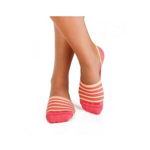 Sosete tip talpici INVISIBLE ORGANIC SOCKS Yellow Pink 426 imagine