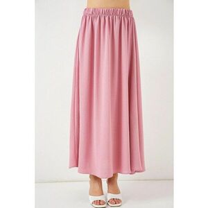 Fusta maxi HiCCUP - roz - poliester-elastan imagine