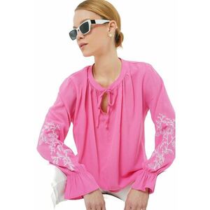 Bluza dama - HiCCUP - Poliester - Roz imagine