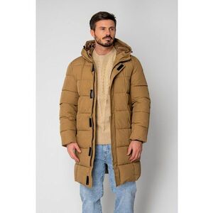 Geaca lunga cu fermoar Brown I 18683 - Maro imagine