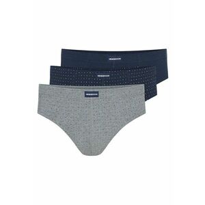 Chiloti de barbati set de 3 perechi multicolor - bumbac - croiala regular fit imagine