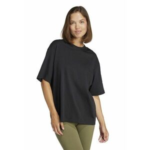 Tricou supradimensionat din bumbac - Negru imagine