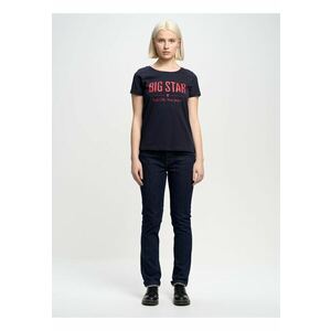 Tricou de bumbac cu decolteu rotund Brunona - imagine