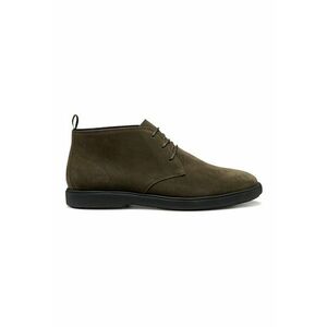 Ghete Chukka de piele intoarsa - Kaki inchis imagine