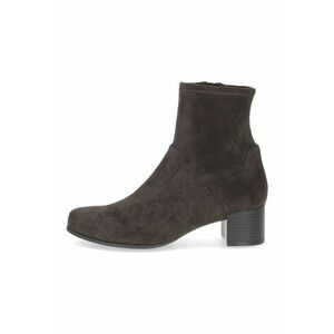 Botine cu toc - Gri inchis imagine